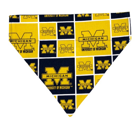 Pañuelo para perro Wolverines de la Universidad de Michigan