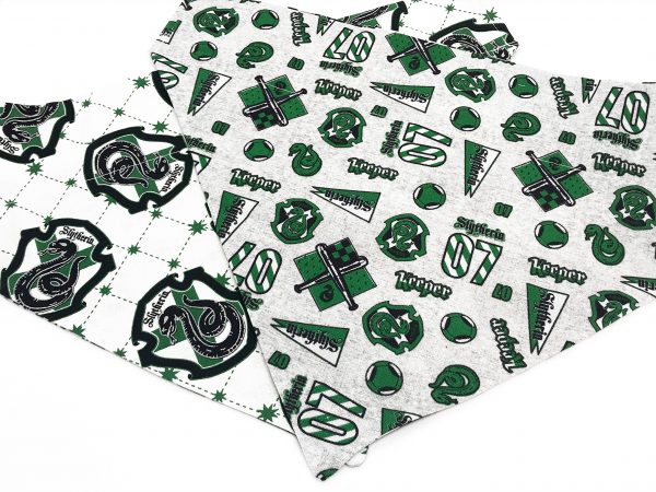 Bandana Serpentard réversible Harry Potter