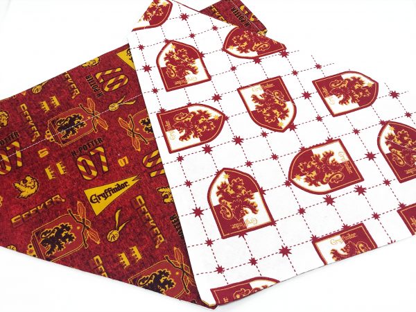Reversible Harry Potter Gryffindor Bandana