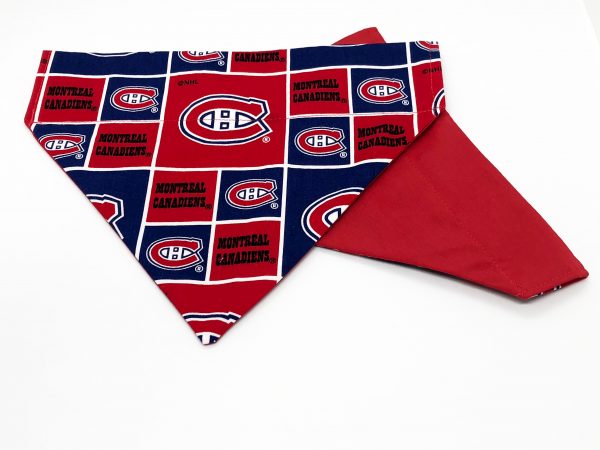 Bandana pour chien des Canadiens de Montréal