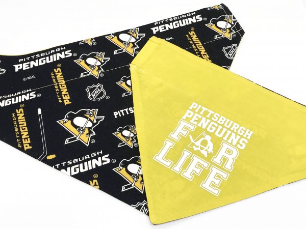 Pañuelo para perro de los pingüinos de Pittsburgh