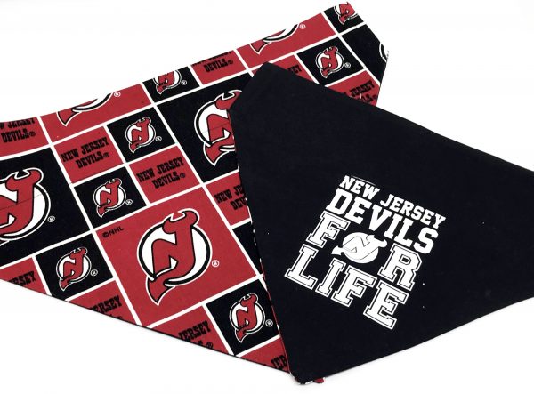 Hundebandana der New Jersey Devils