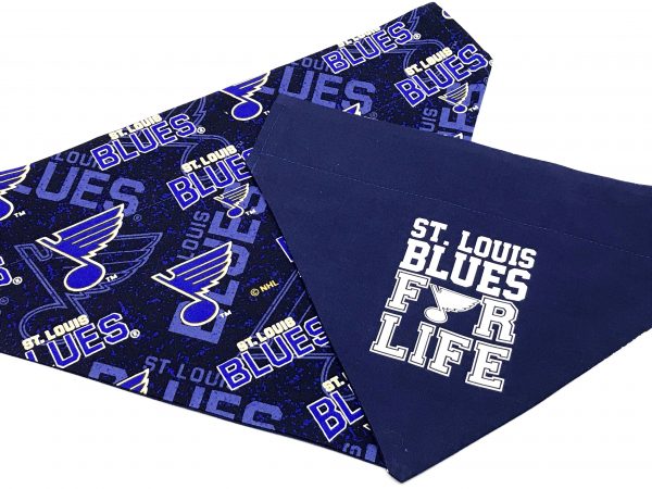 St Louis Blues Dog Bandana