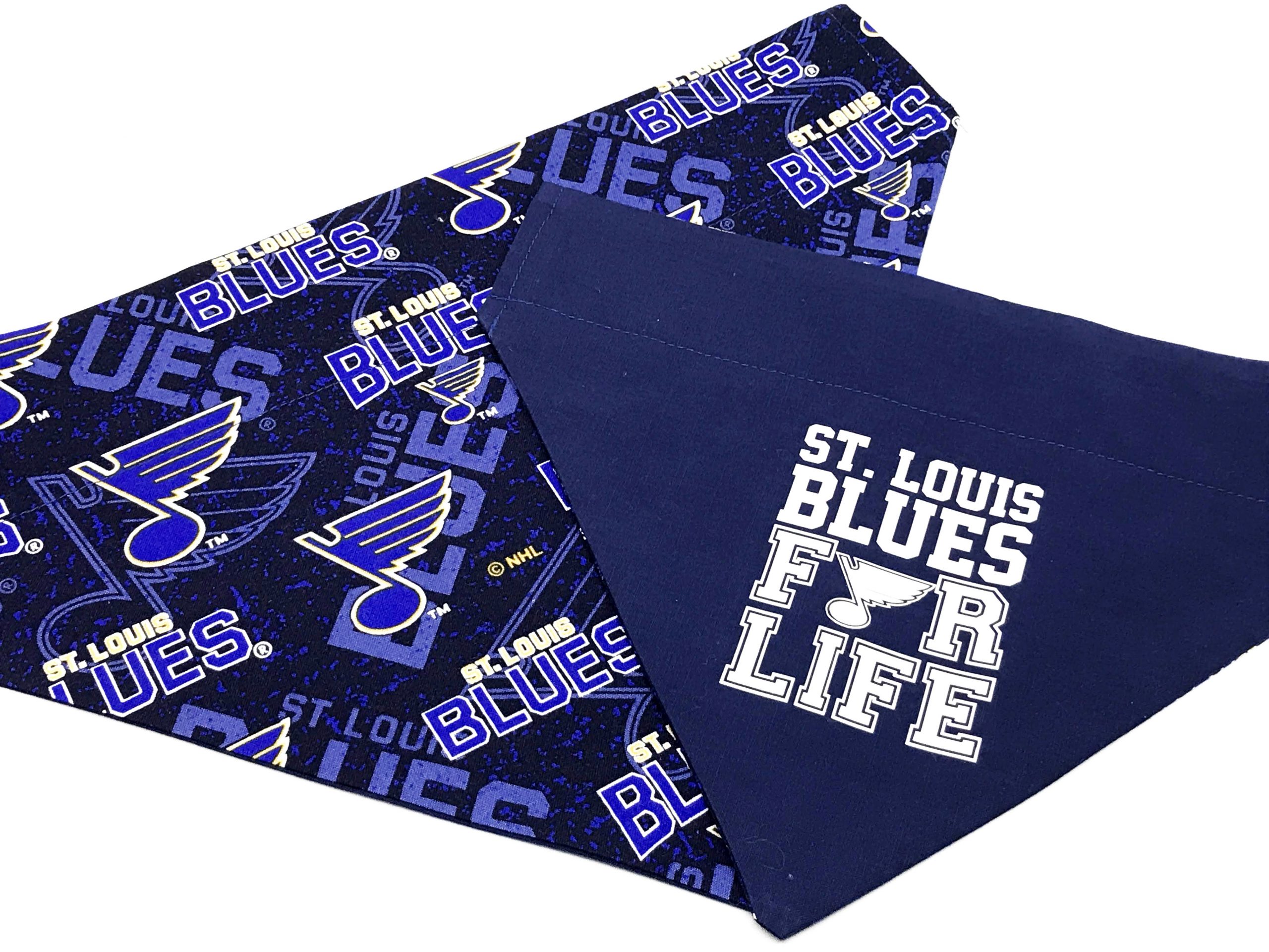 St. Louis Blues Pet Reversible Bandana