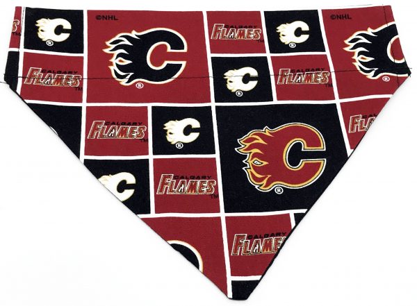 Calgary Flames Dog Bandana - Image 3