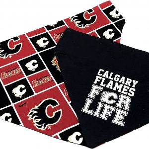 Calgary Flames Dog Bandana