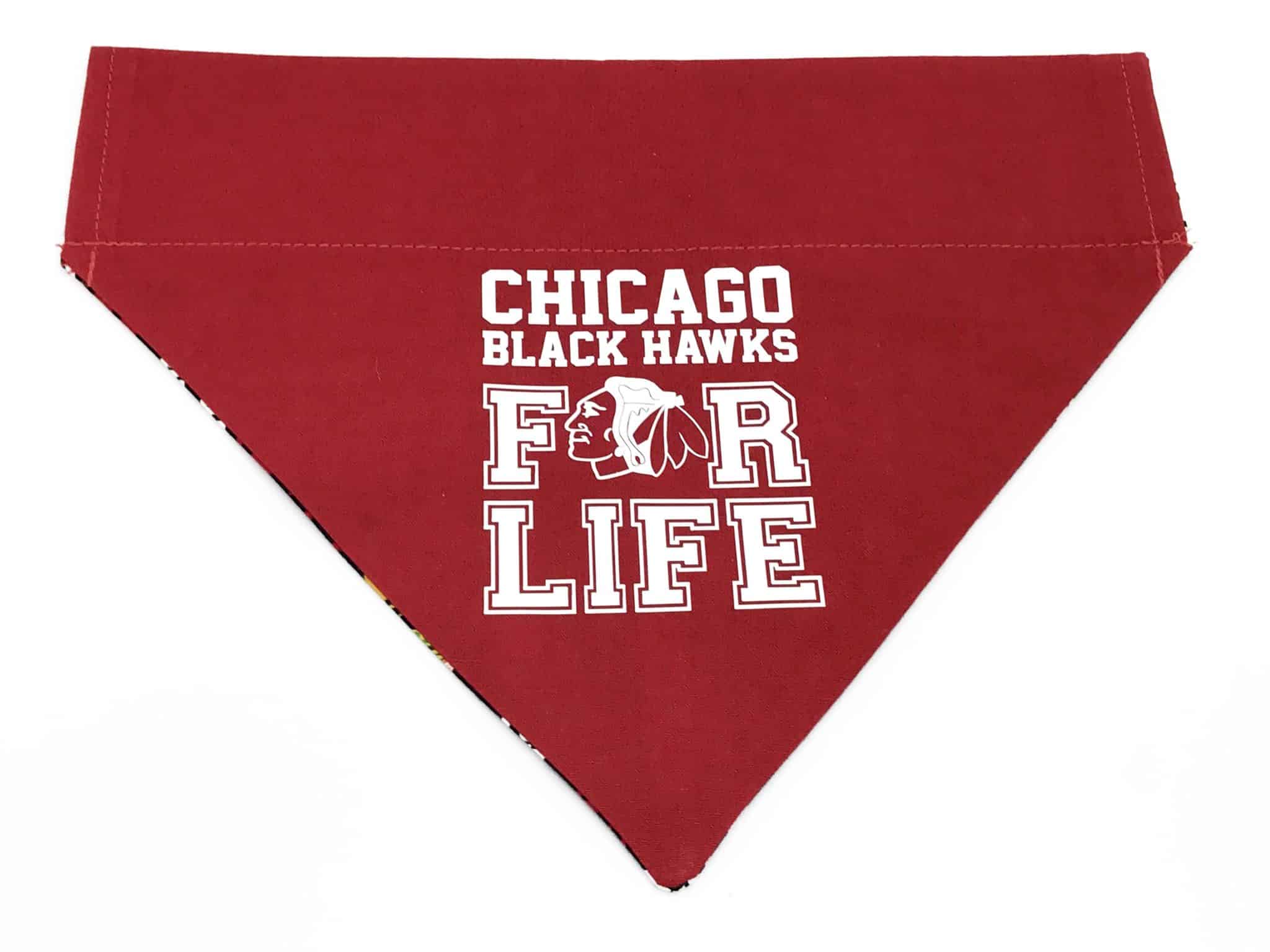 Chicago Blackhawks Dog Bandana Dress Up Your Pup