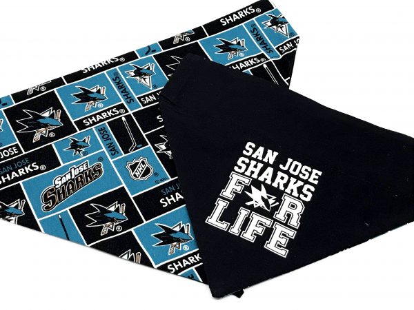 Pañuelo para perro San Jose Sharks