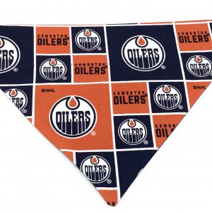 Bandana pour chien des Oilers d'Edmonton
