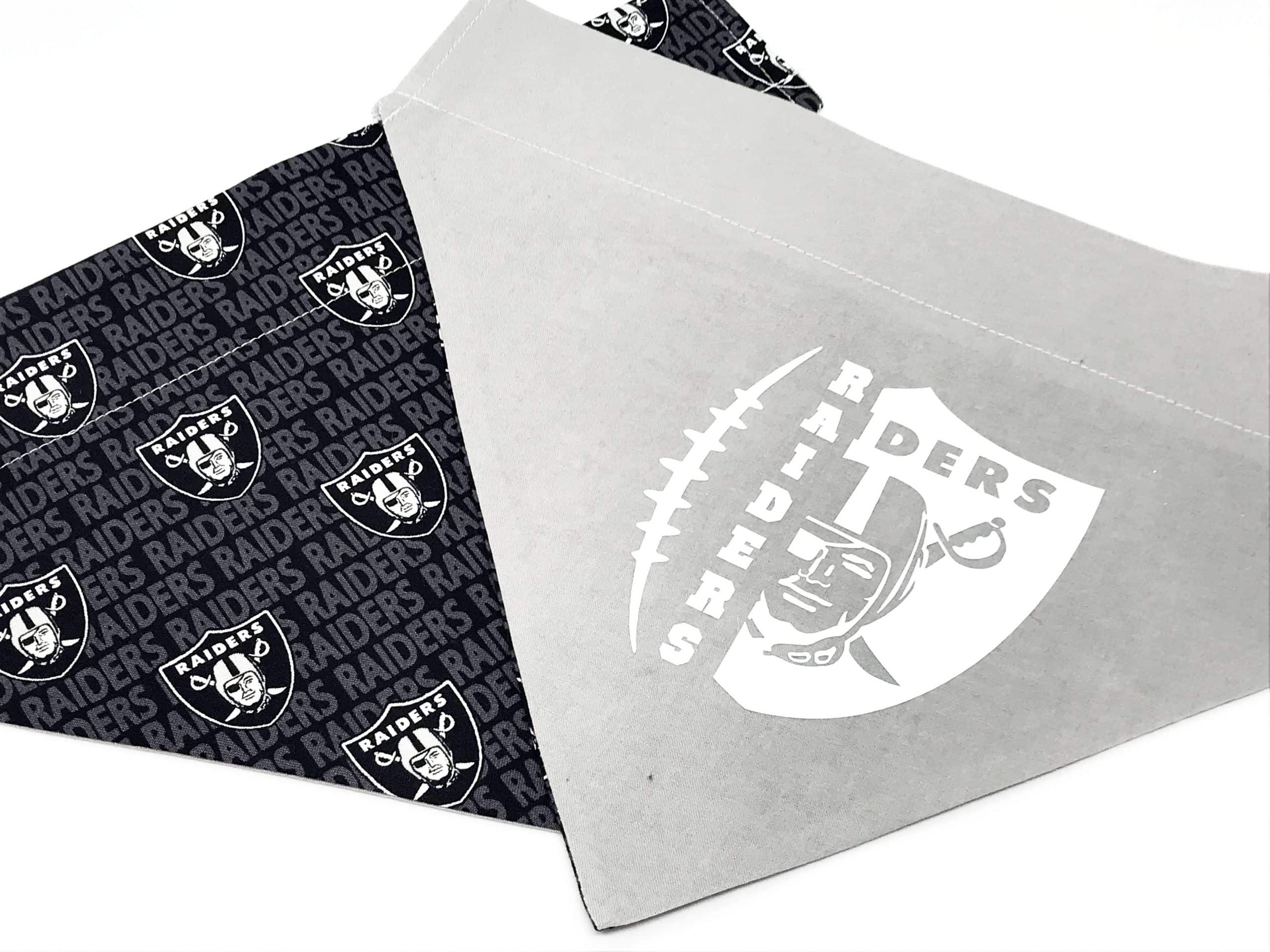 raiders dog bandana