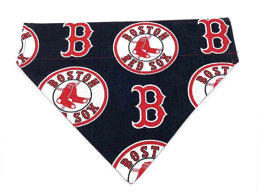 Reversible Boston Red Sox Dog Bandana Dress Up Your Pup