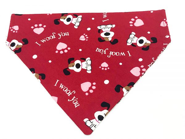 Ik Woef You Dog-bandana