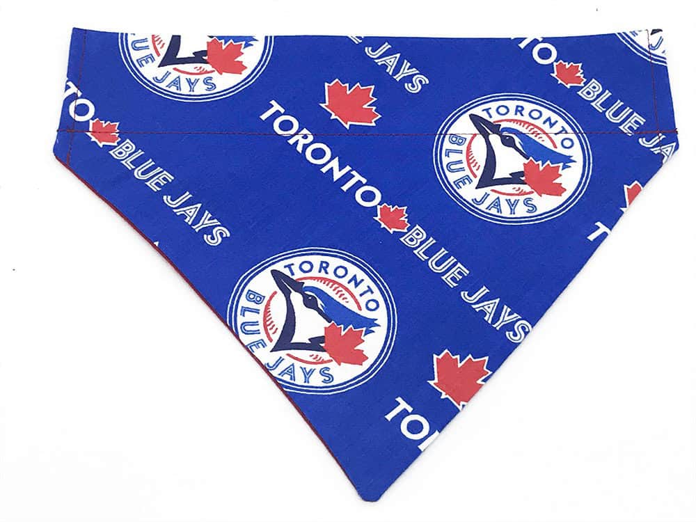 Reversible Toronto Blue Jays Dog Bandana Dress Up Your Pup