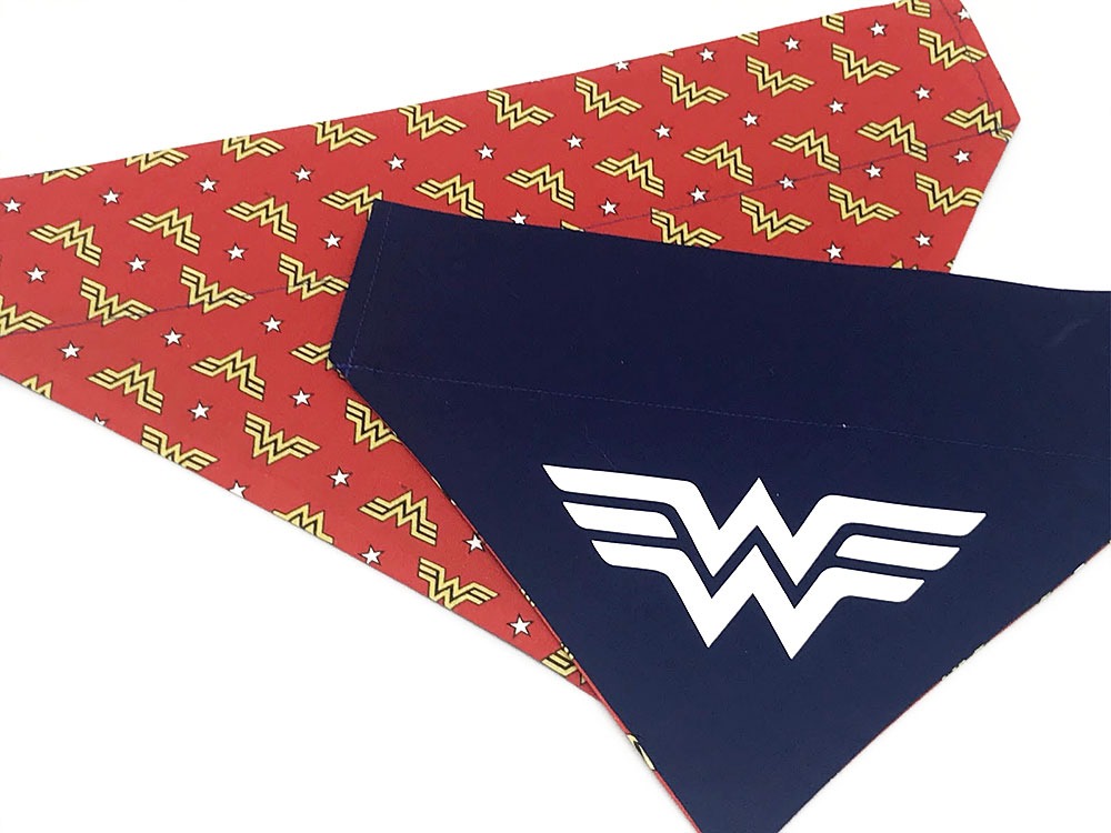 Wonder woman dog bandana discount