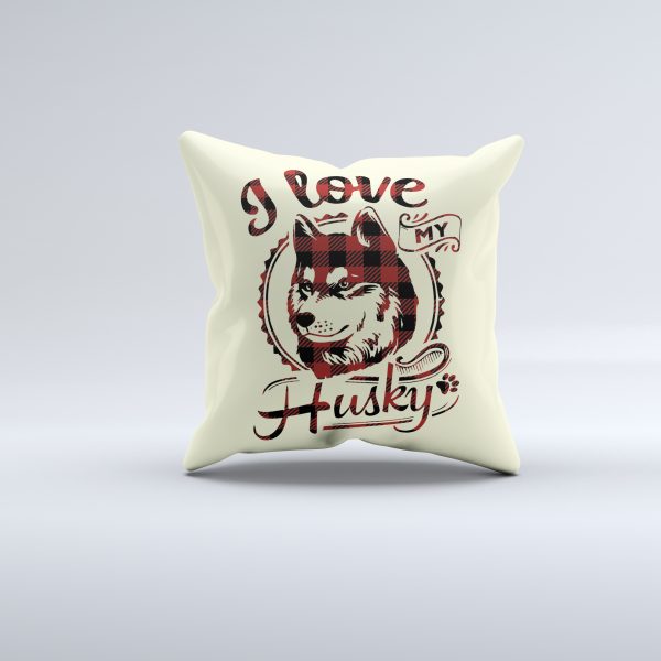 Amo mi funda de almohada Husky