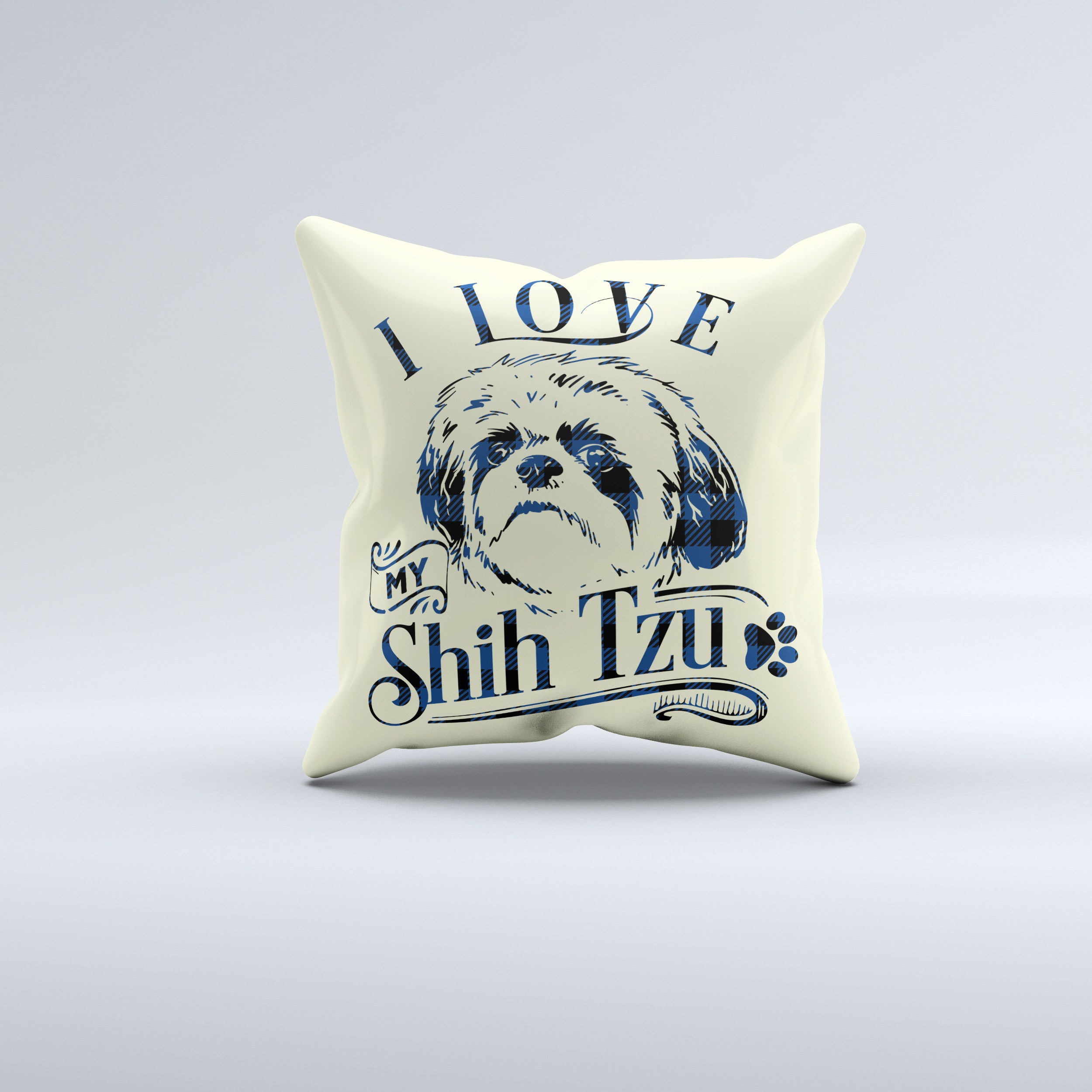 Shih tzu cushion covers sales