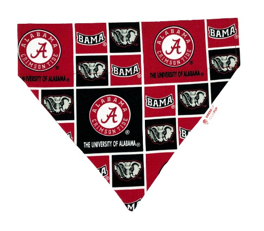 Pañuelo para perro Crimson Tide de la Universidad de Alabama