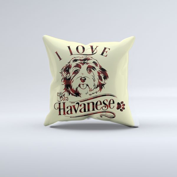 I Love My Havanese kuddfodral