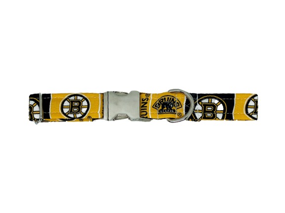 Boston Bruins NHL Ice Hockey Designer Novelty Dog Collar – Custom