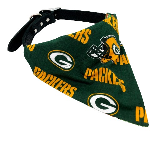 Pañuelo para perro de los Green Bay Packers