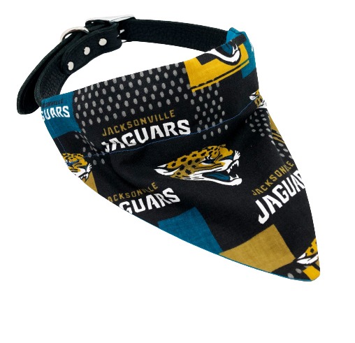 Pañuelo para perro de los Jacksonville Jaguars