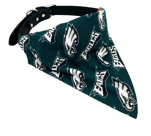 Philadelphia Eagles Dog Bandana - 2 designs - 5 sizes XS - XL