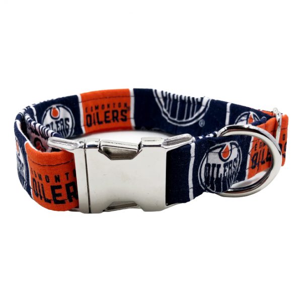 Edmonton Oilers Dog Collar