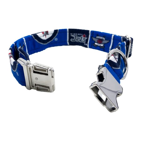 Winnipeg Jets Dog Collar