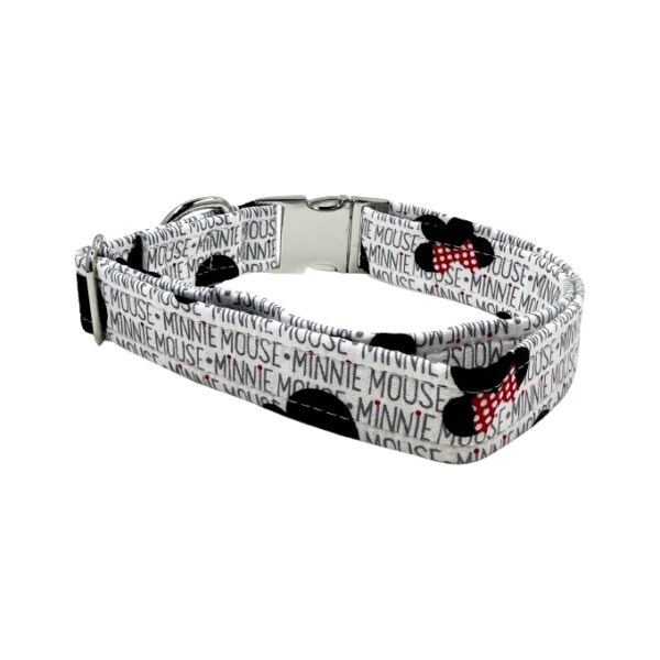 Minnie Mouse Bow-tique Dog Collar - Imagem 2