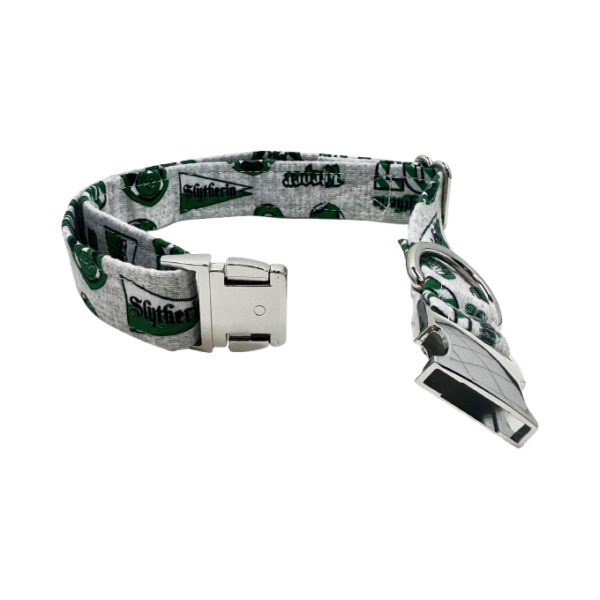 Slytherin Dog Collar - Imagem 3