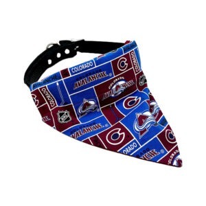 Colorado Avalanche Reversible Dog Bandana