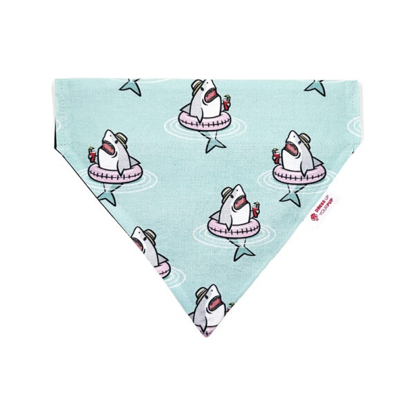 Pool Shark Party Dog Bandana – Bild 2
