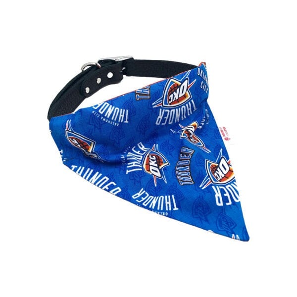 Oklahoma City Thunder Dog Bandana