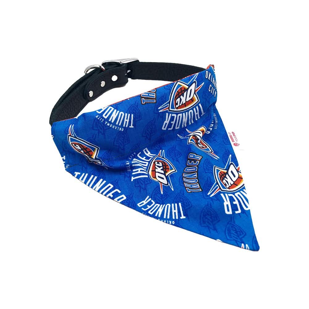 Oklahoma City Thunder Dog Bandana