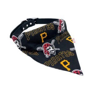 Pañuelo para perro de los Piratas de Pittsburgh