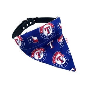 Texas Rangers Dog Bandana