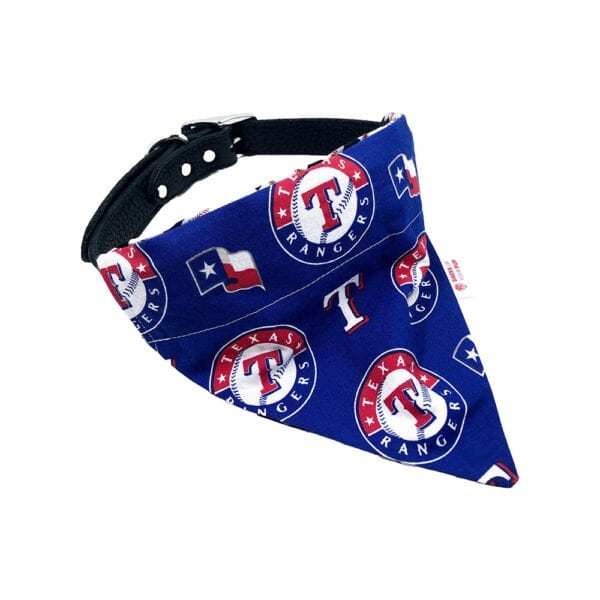 Texas Rangers Dog Bandana