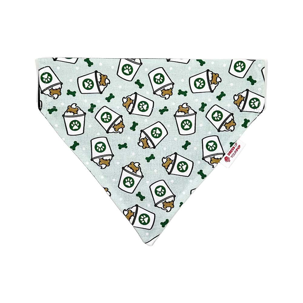 Puppyccino Delight Dog Bandana โ Image 2