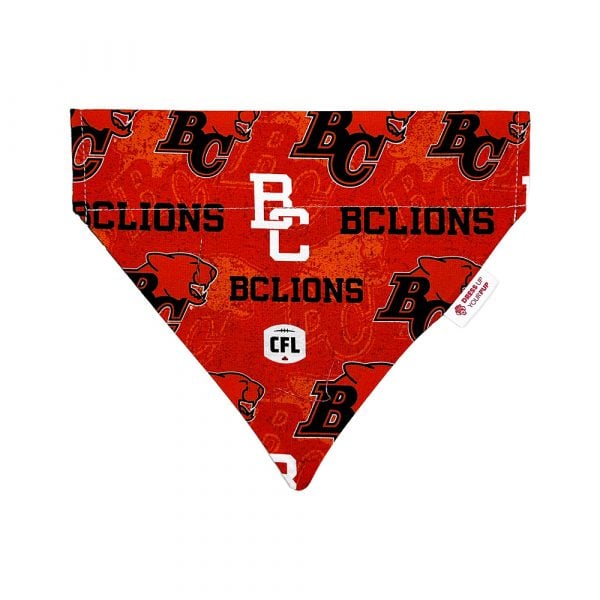 BC Lions Dog Bandana