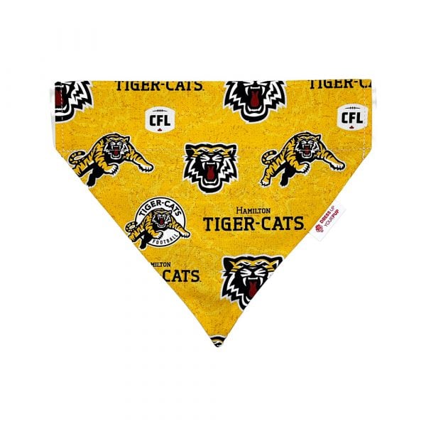 Hamilton Tiger-Cats dog bandana