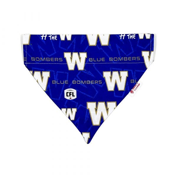 Winnipeg Blue Bombers Dog Bandana