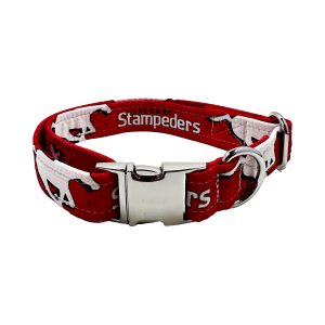 Calgary Stampeders Dog Collar