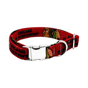 Chicago Blackhawks Dog Collar
