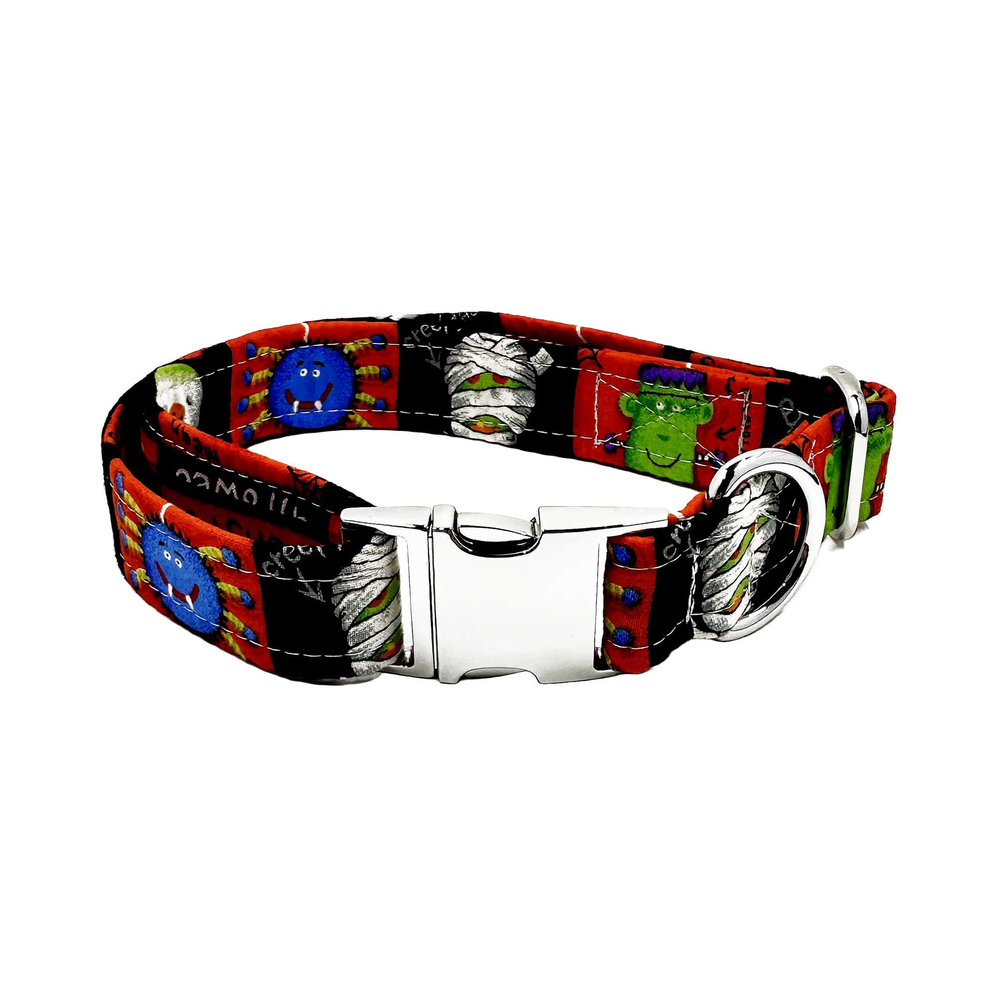 Monster Mash Halloween Dog Collar